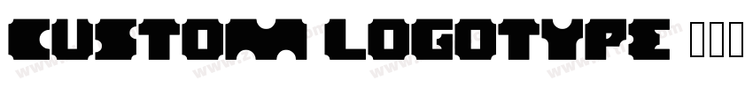 Custom Logotype字体转换